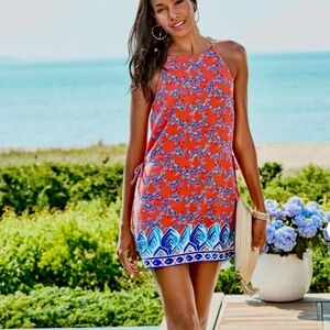 *RARE* Lilly Pulitzer Pearl Romper, Picante Cora, NWT